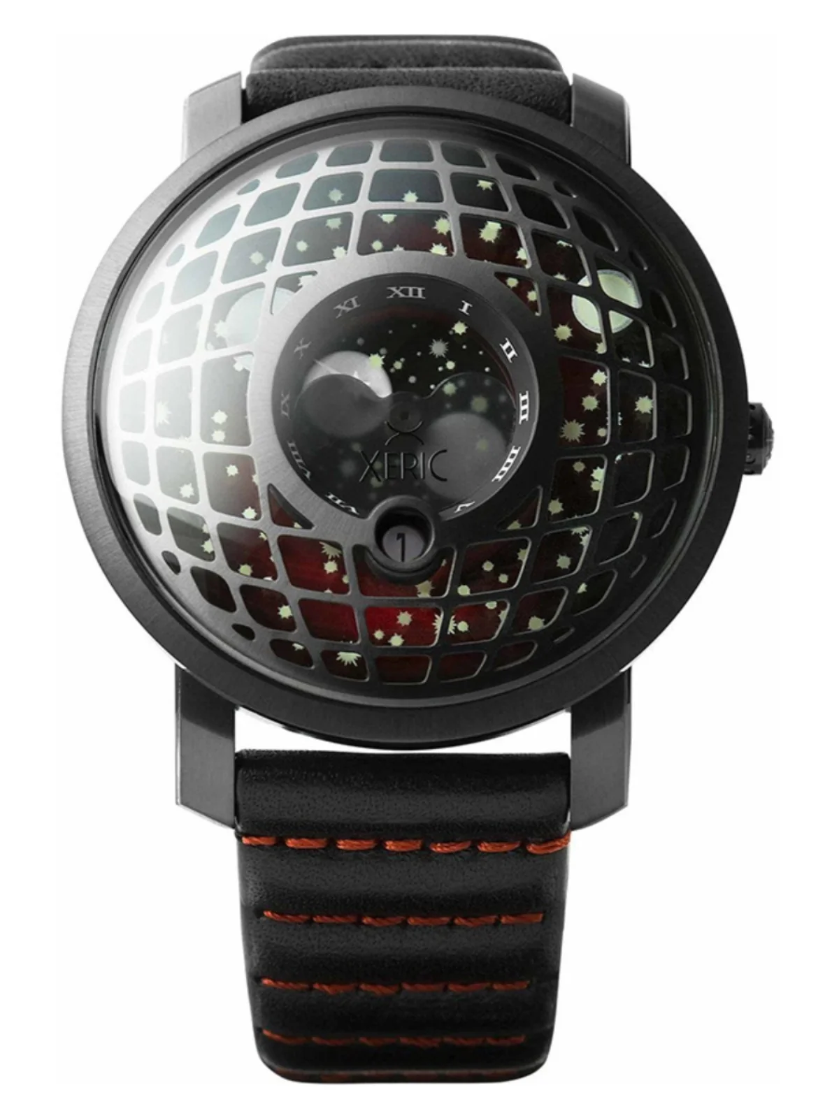 

Moon phase luminous calendar watch, men's watch, men's watch, fashionable niche electronic personalized watch