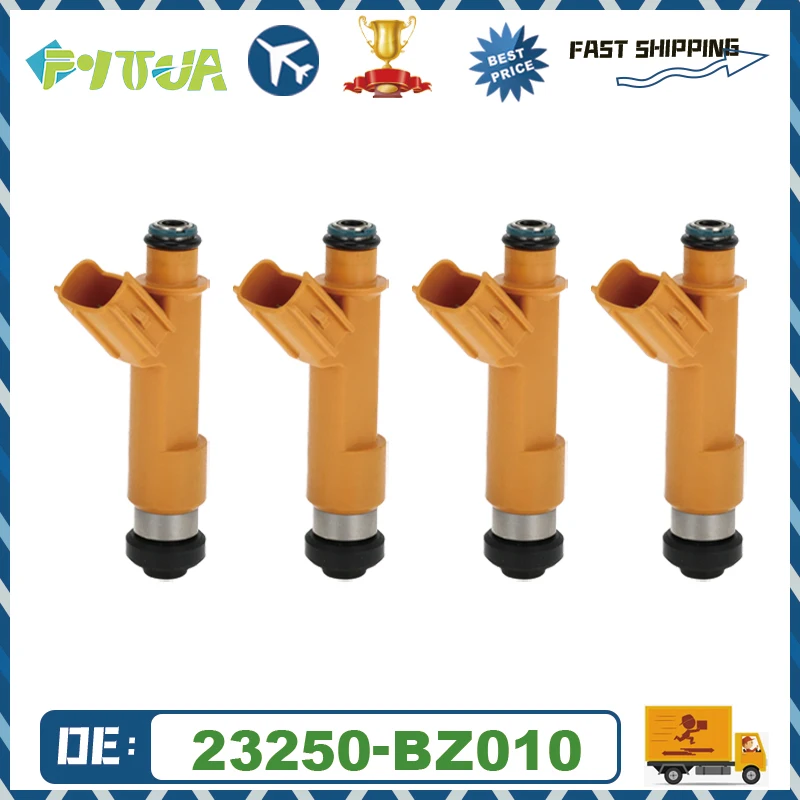 

4 шт., высококачественная топливная форсунка 23250-BZ010 23209-BZ010 для TOYOTA ASIA Rush 1.5L 3SZ 2008 ~ 2009 23250BZ010