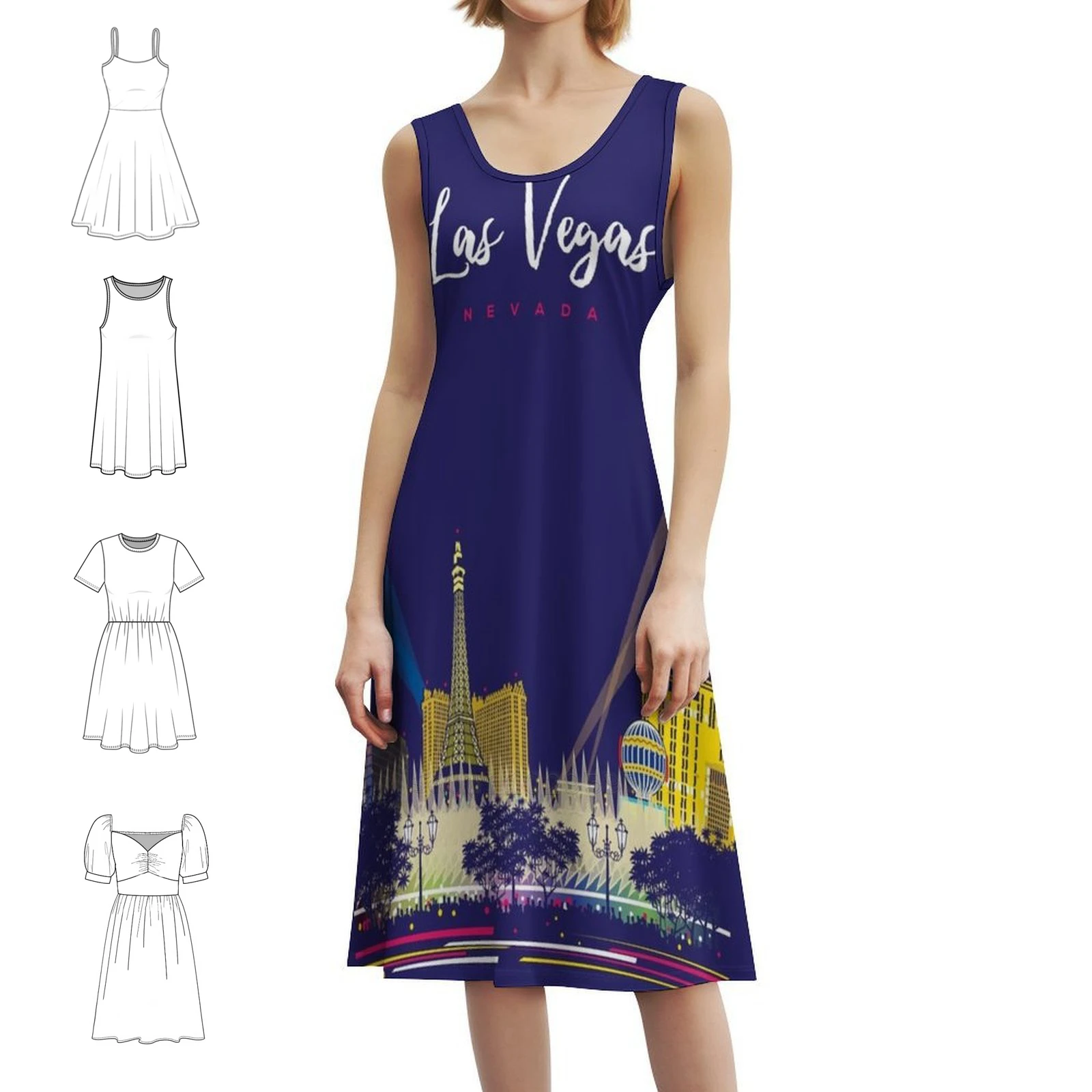 

Лас-Вегас, женская уличная одежда, праздничное платье, модная клубная одежда с принтом для женщин, Лас-Вегас, казино, Вегаса, Невада, игры Bet