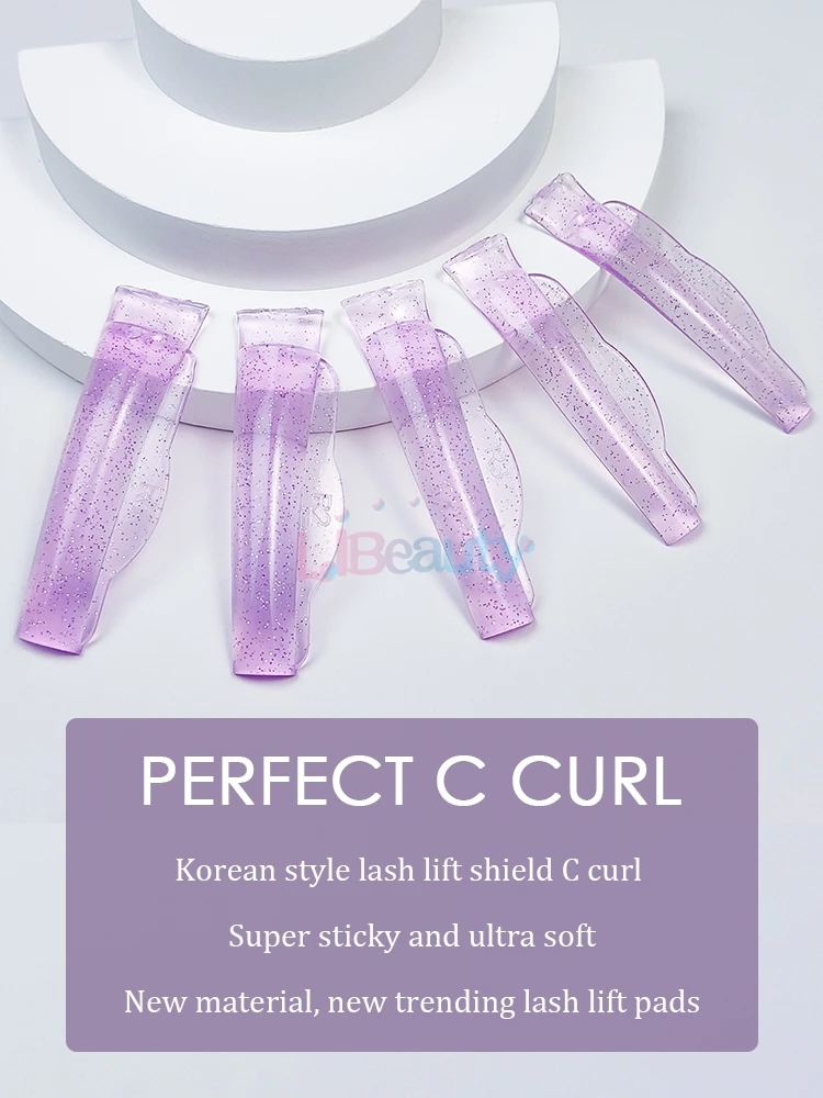 Libeauty Kostenloser Silikon Wimpern Dauerwelle Lash Lift Schild Hebe Wimpern Curler Wimpern Curling Eisen Zubehör Make-Up-Tools – Detail 10