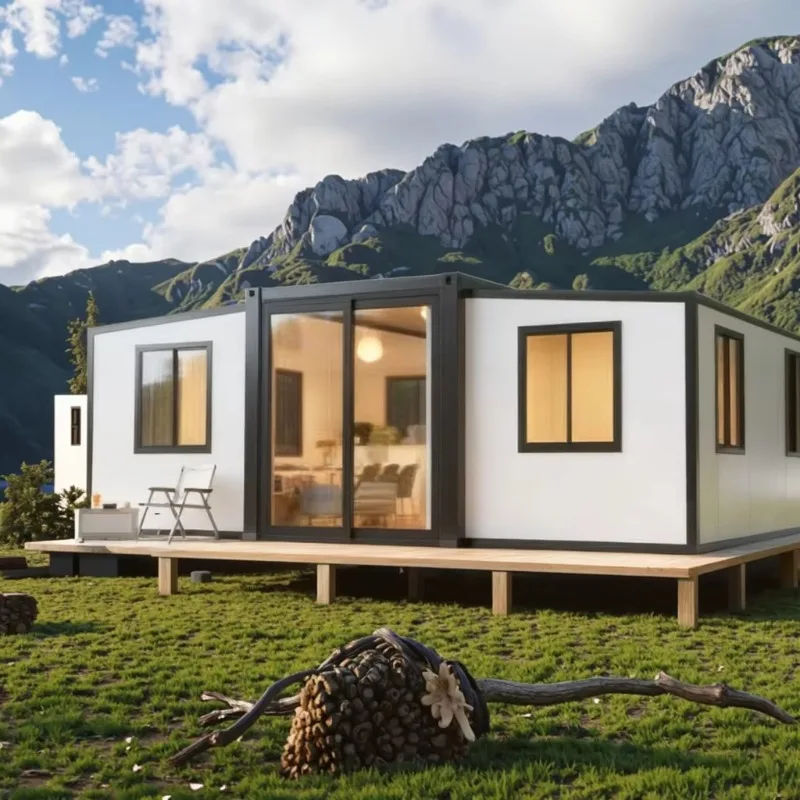 Fold out Container House Customized Container Living House Prefab Container House Quick Installation For Construction Site Dorm