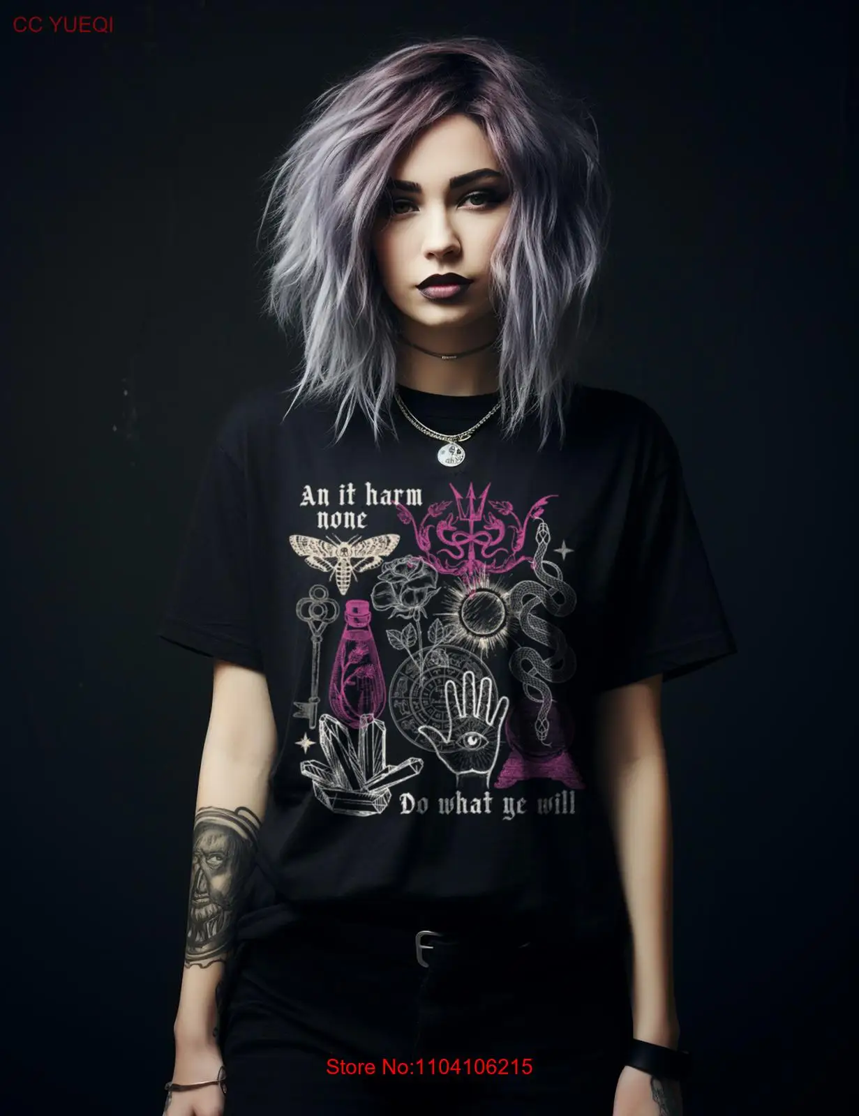 

Witchcraft Collage Shirt