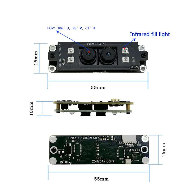 Tendcent USB Biometric Access Control Palm Vein Scanner Module  Palm Vein Camera Reader Integrated Palm Print Payment with Sdk