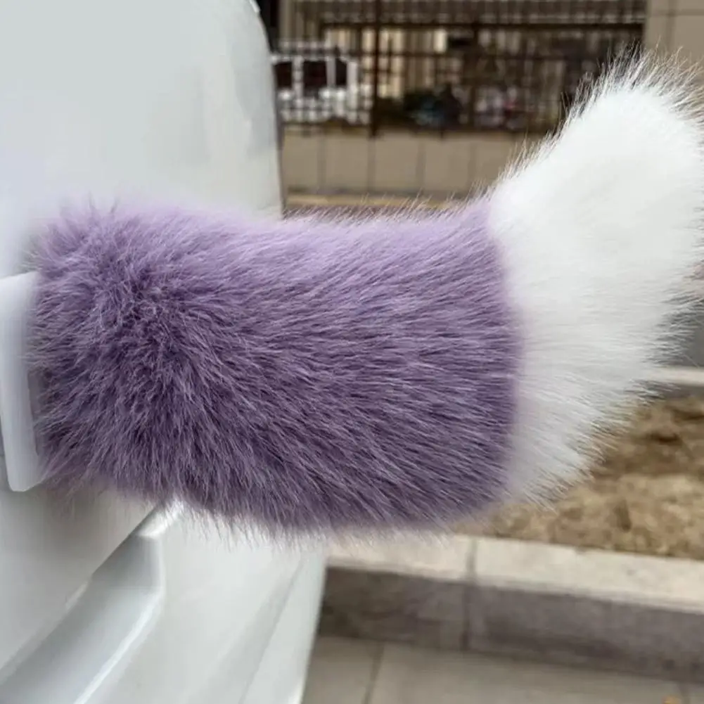 Cute Car Electric Moving Tail Remote Control Wagging Tail For Auto Trunk Bumper Moving Decoration Self-adhesive Rechargeable