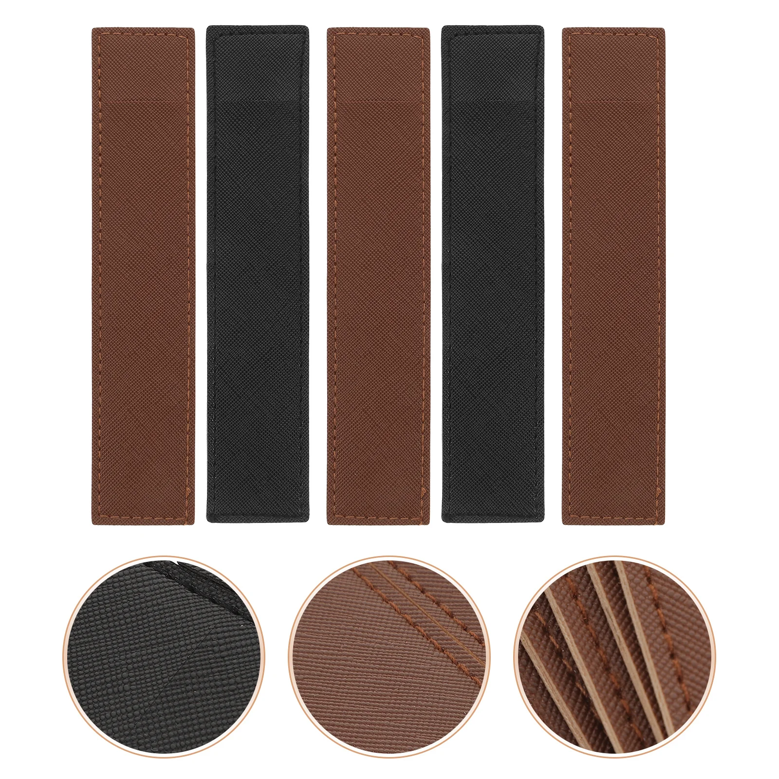 12 قطعة من حقيبة أقلام الرصاص ذات الأكمام الواحدة وحامل أقلام رصاص خفيف الوزن مناسب للاستخدام التجاري في مكتب الكلية #1