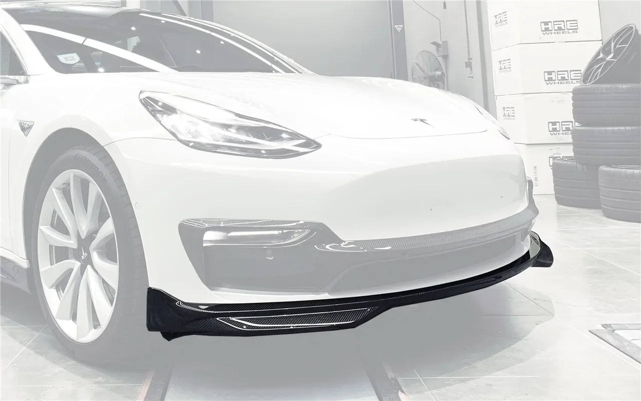 

IMP 2017-2023 Model 3 Front Bumper Bottom Lip: Sleek Design, Durable Build, Easy Upgrade