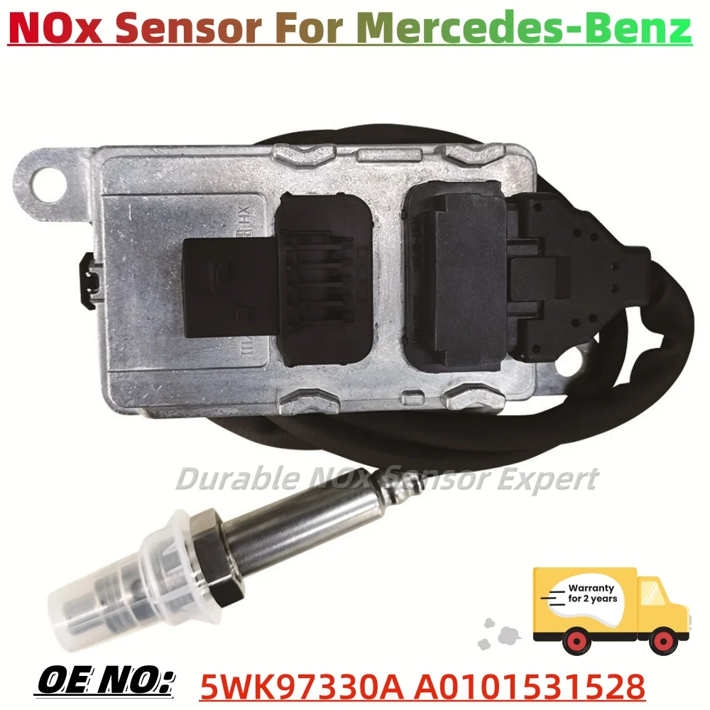 Car NOx Nitrogen Oxygen Sensor For MERCEDES-BENZ ACTROS MP4 / MP5 1824 L 2011- OM 936.912 OEM 5WK97330A A0101531528 Auto Spare
