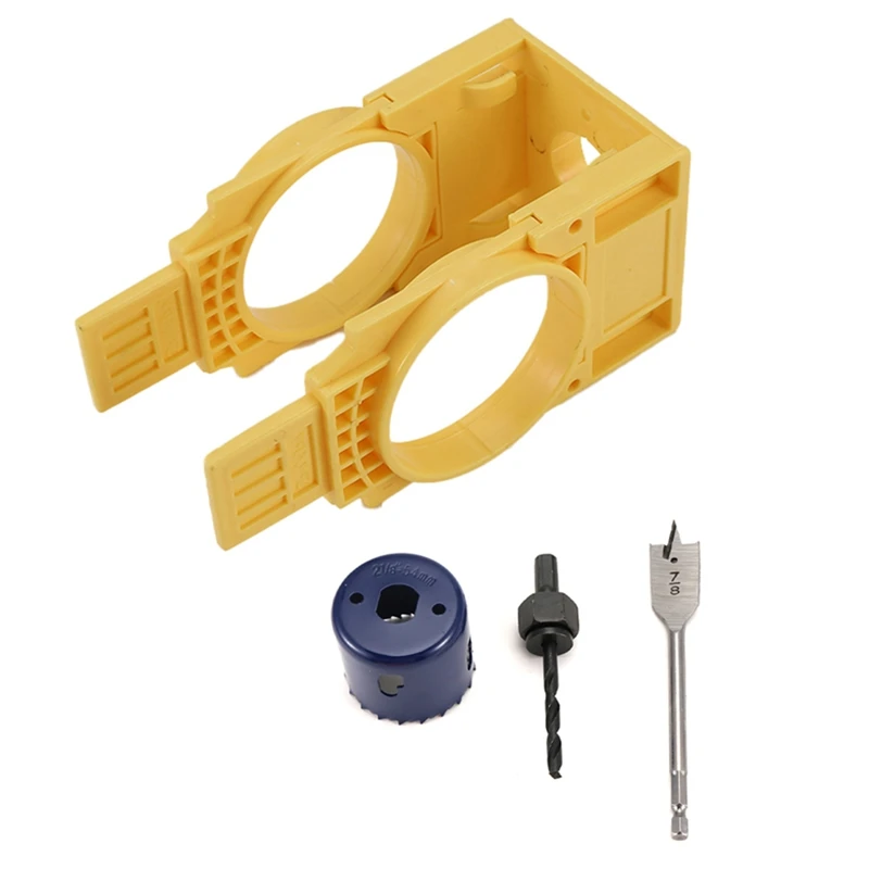 Door Lock Installation Kit Door Lock Hole Saw Door Knob Installation Kit With 2-1/8 Inch Holesaw For Door Lock