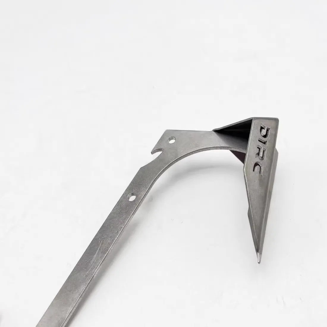 D1RC D110 خزان الغابات المطيرة مرساة جديدة 1/10 محاكاة أجزاء القلب سبائك التيتانيوم مجرفة مرساة #2