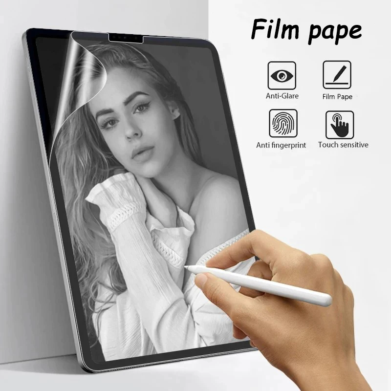 Matte PET Malerei Papier Screen Protector Für Apple iPad Pro 10th Pro 11 2022 Mini 6 Air 5 4 3 2 Pro 9,7 iPad 10,2 7th 8th 9th