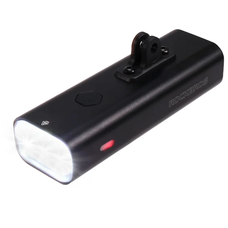 ABDE-ROCKBROS 自転車ライト ヘッドライト 強力な光 夜間走行 充電式自転車ライト マウンテンロードバイクライト サイクリング Equi
