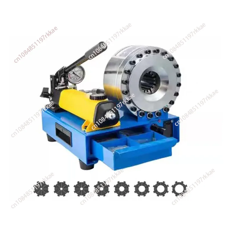 Portable Manual Hydraulic Hose Crimping Tool Hydraulic Hoses Fittings Pressing Machine Pipe End Forming Machine