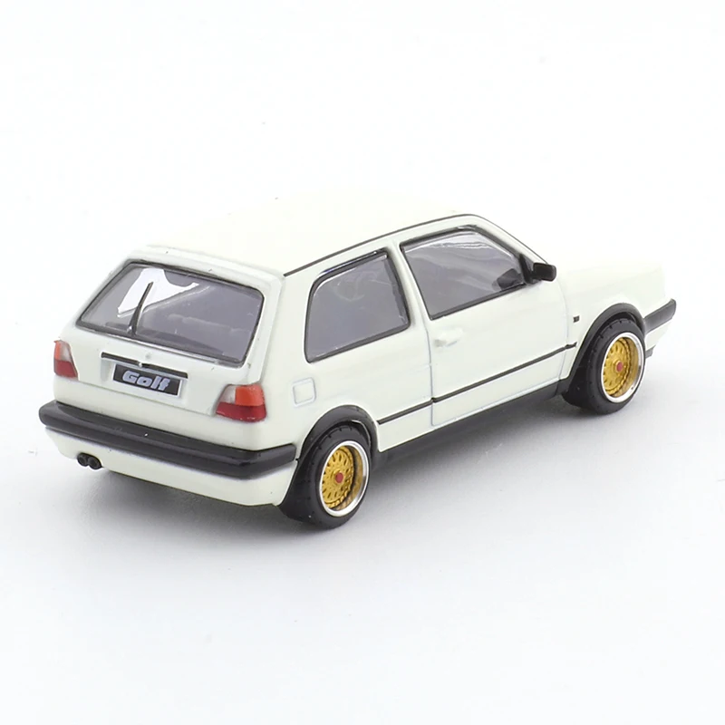 XCARTOYS POP RACE 1/64 Golf GTI MK2 White Diecast Automotive Model Ornaments Cas Toys Gift Decorations