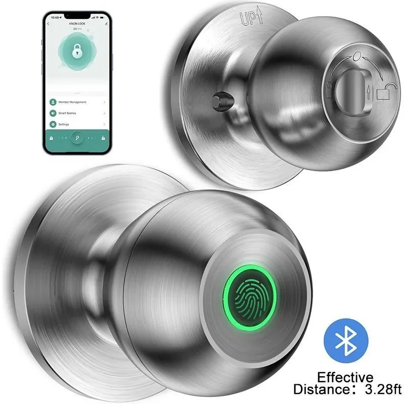 

1 Count Smart Door Lock with Anti-theft Function, Fingerprint