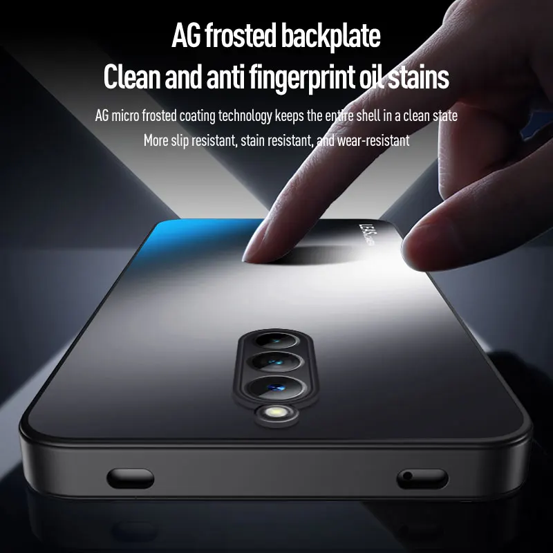 حافظة لهاتف Redmagic 8S Pro مصنوعة من البلاستيك الصلب بلوري، حافظة خلفية صلبة مقاس AG لهاتف Nubia Redmagic 8 Pro Plus #6