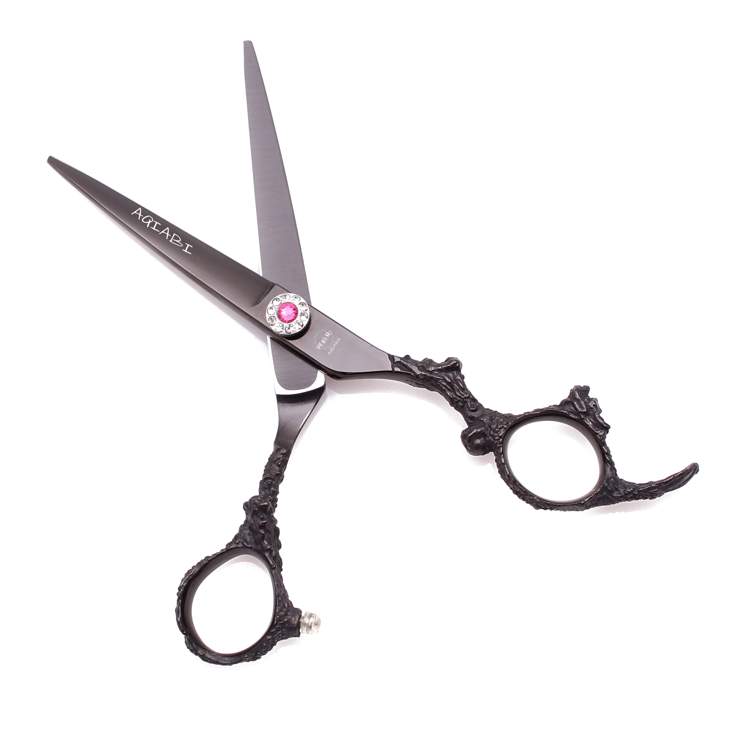 6.0 ''profession elle Haars chere 440c Japan Stahls chere Schere Friseur Ausdünnung Salon Friseur & Home Drops hipping a9005 – Detail 15