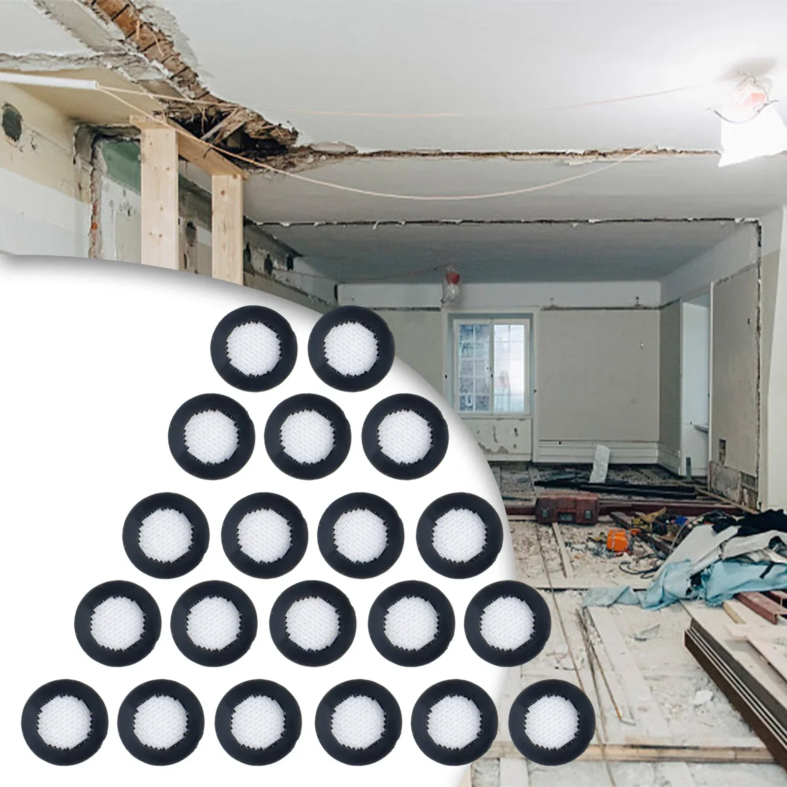 20 pz Guarnizione In Gomma Tubo Rondella Guarnizione O Ring Guarnizione Tubo Filtro Rete Soffione Doccia Acciaio Inossidabile Parti Per La Casa In Acciaio Inox