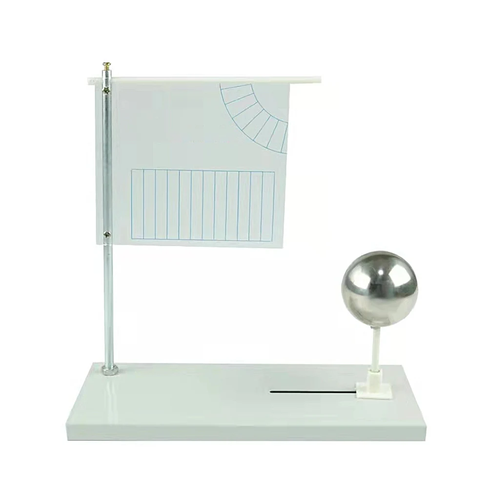 Demonstrator of force between charges Coulomb's law The same charges repel each other Teaching instrument physical experiment