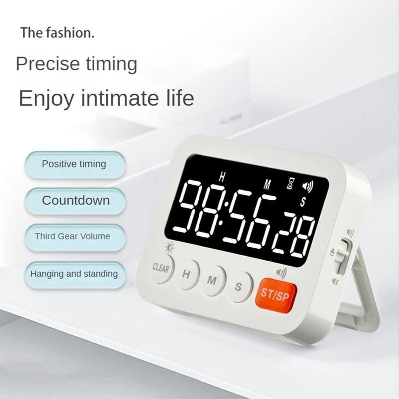 1 Piece Kitchen Timer Digital Timer Manual Countdown Cooking Timer Cooking Shower Study Stopwatch Kitchen Gadget