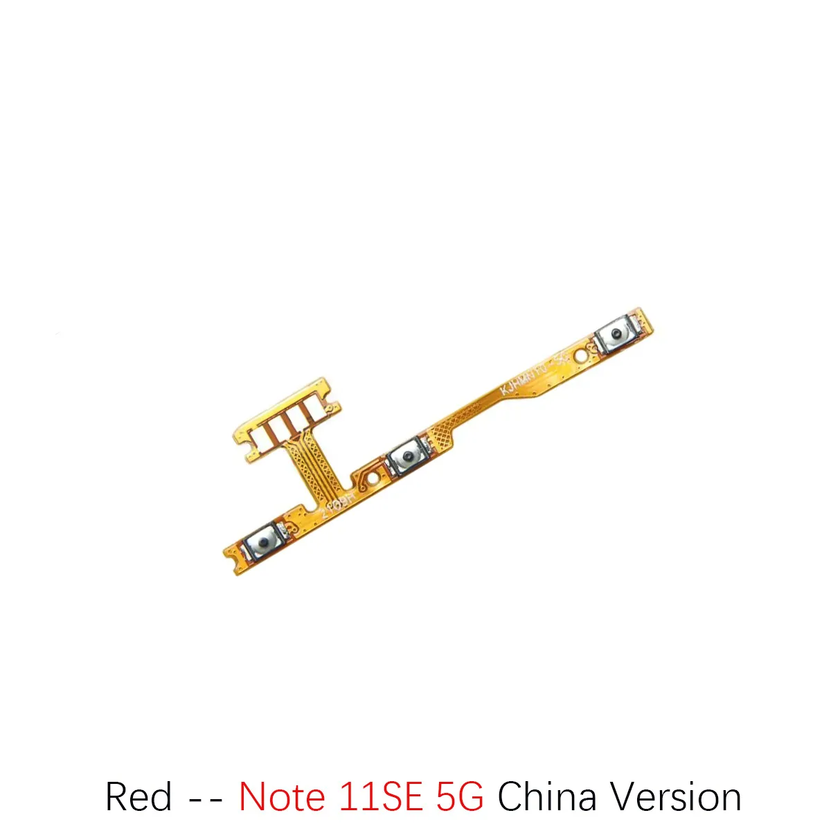 For Xiaomi Redmi Note10 Note11 Note11E Note11SE Note11Pro Note12 Note12Pro Power Button volume Flex Cable OnOff