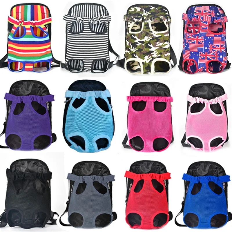 Haustier Hund Träger Rucksack Mesh Camouflage Outdoor Reise Produkte Perros Atmungsaktive Schulter Griff Taschen für Kleine Hund Katzen Gatos – Detail 3