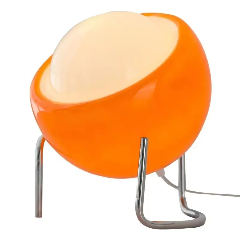 

Desk lamp, bedroom, bedside study, glass ambient light ornament, advanced sense