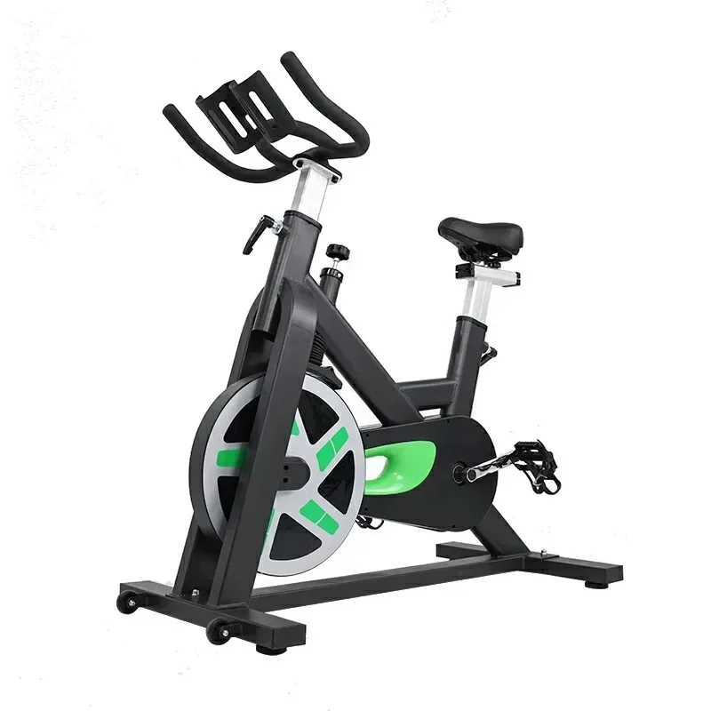 Heavy Duty Flywheel Indoor Spinning Bike Multi Level Resistance Stationary Bike For Training