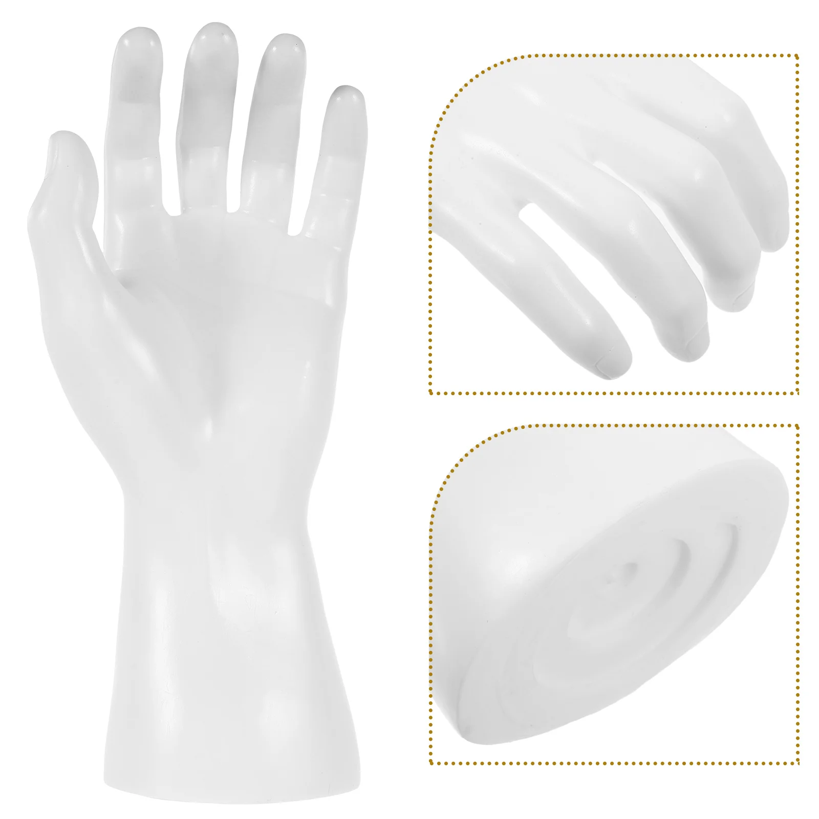 

Реалистичный манекен, ручной держатель для украшений для часов, кольцо, дисплей из прочного ПВХ-материала, идеальная подставка для декора комнаты