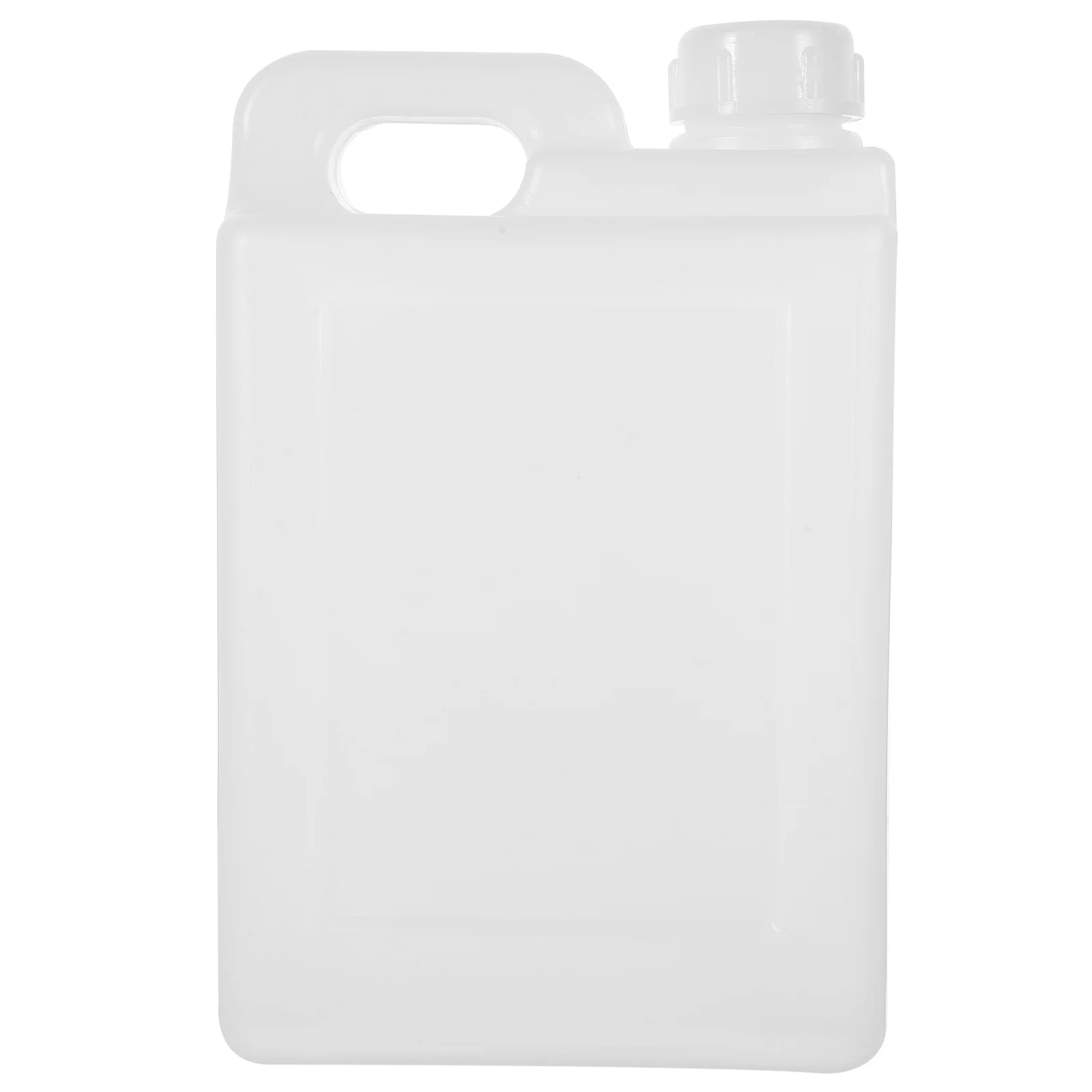 1L Plastic Flat Bottle Leak Proof Liquid Container with Wide Mouth for Easy Filling Transport Stable Reusable Bottle for Oil view 5