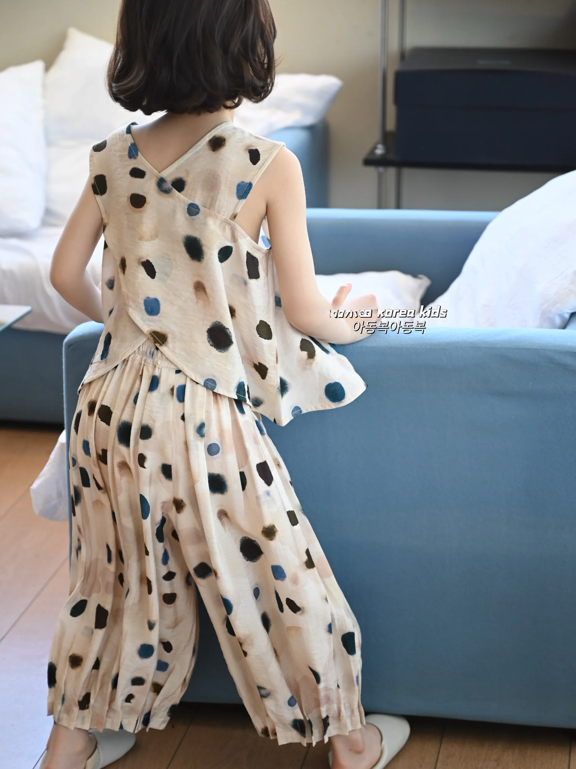 

Baby Girl Clothes Suit Girls Summer Set 2024 New Foreign Style Children Online Celebrity Fashion Child Girl Sweet Two-piece Set