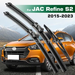 GREATROAD Wiper LHD&RHD Front & Rear Wiper Blades Set For JAC Refine S2 2015 - 2023 Windshield Windscreen Window Brushes