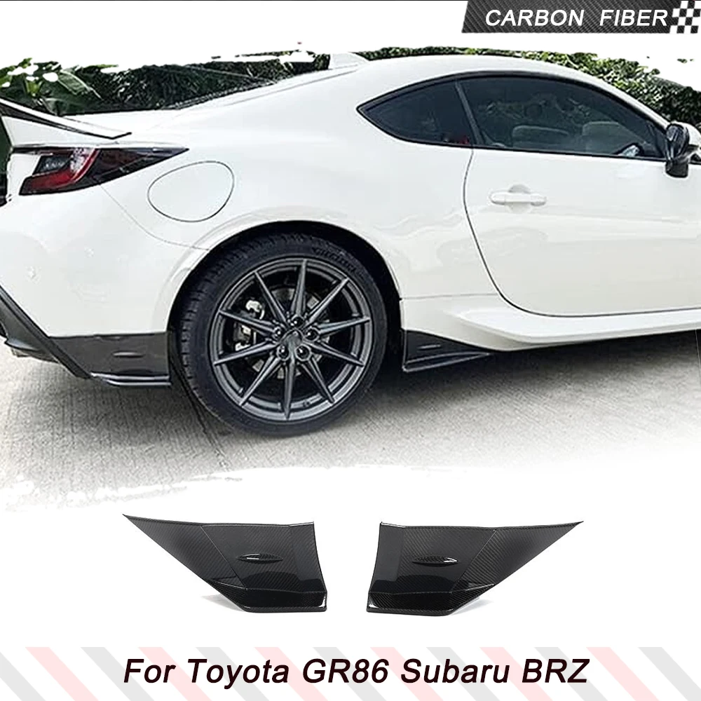 

Carbon Fiber Rear Bumper Splitters for Toyota GR86 Subaru BRZ Coupe 2022-2023 Rear Diffuser Lower Lip Spoiler Valance Protector