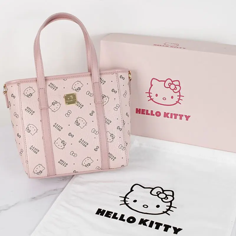 Sanrio Hello Kitty Women's Cute Trendy Handbag Crossbody Bag New Niche Versatile Single Shoulder Bag Korean Version Shoulder Bag