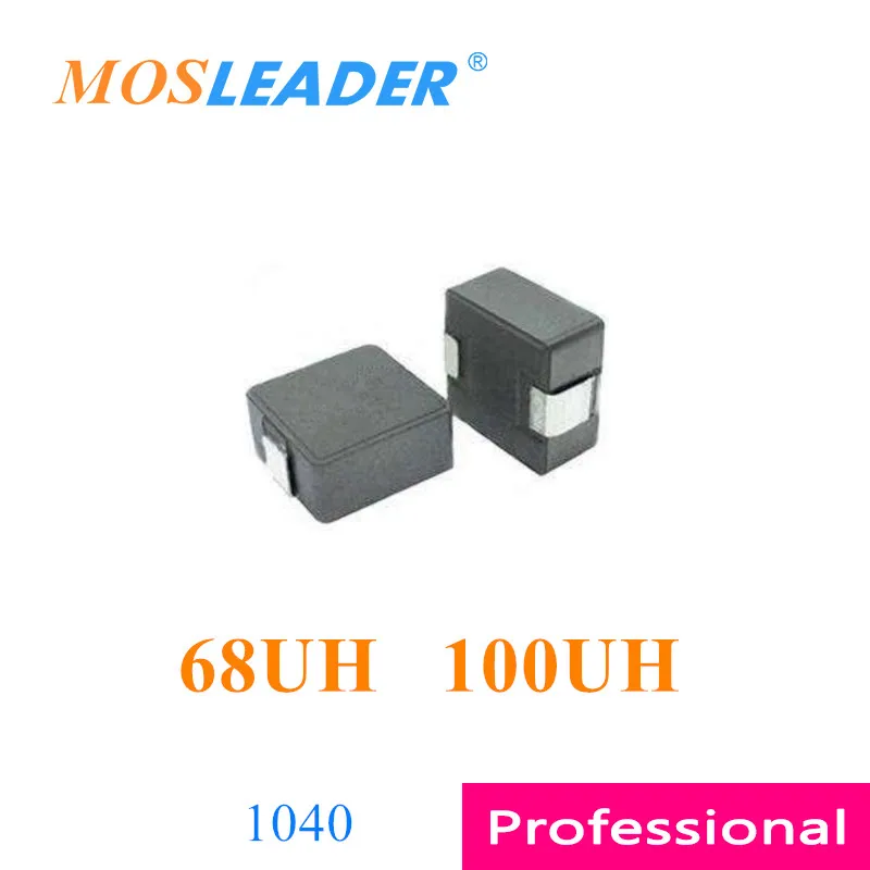 Mosleader 500 шт. 1040 68UH 100UH 10*10*4 680 101 формованные силовые индукторы Сделано в Китае Высокое качество