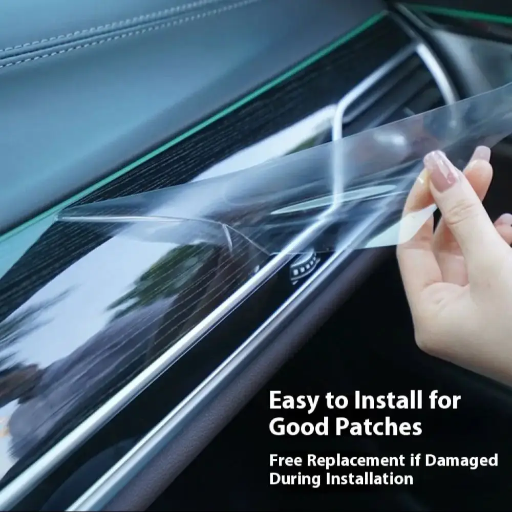 لشاشة Chery Jetour Dasheng IDM من مادة TPU، غطاء حماية داخلي للملاحة لوحدة التحكم المركزية، تعديل تزيين السيارة #6