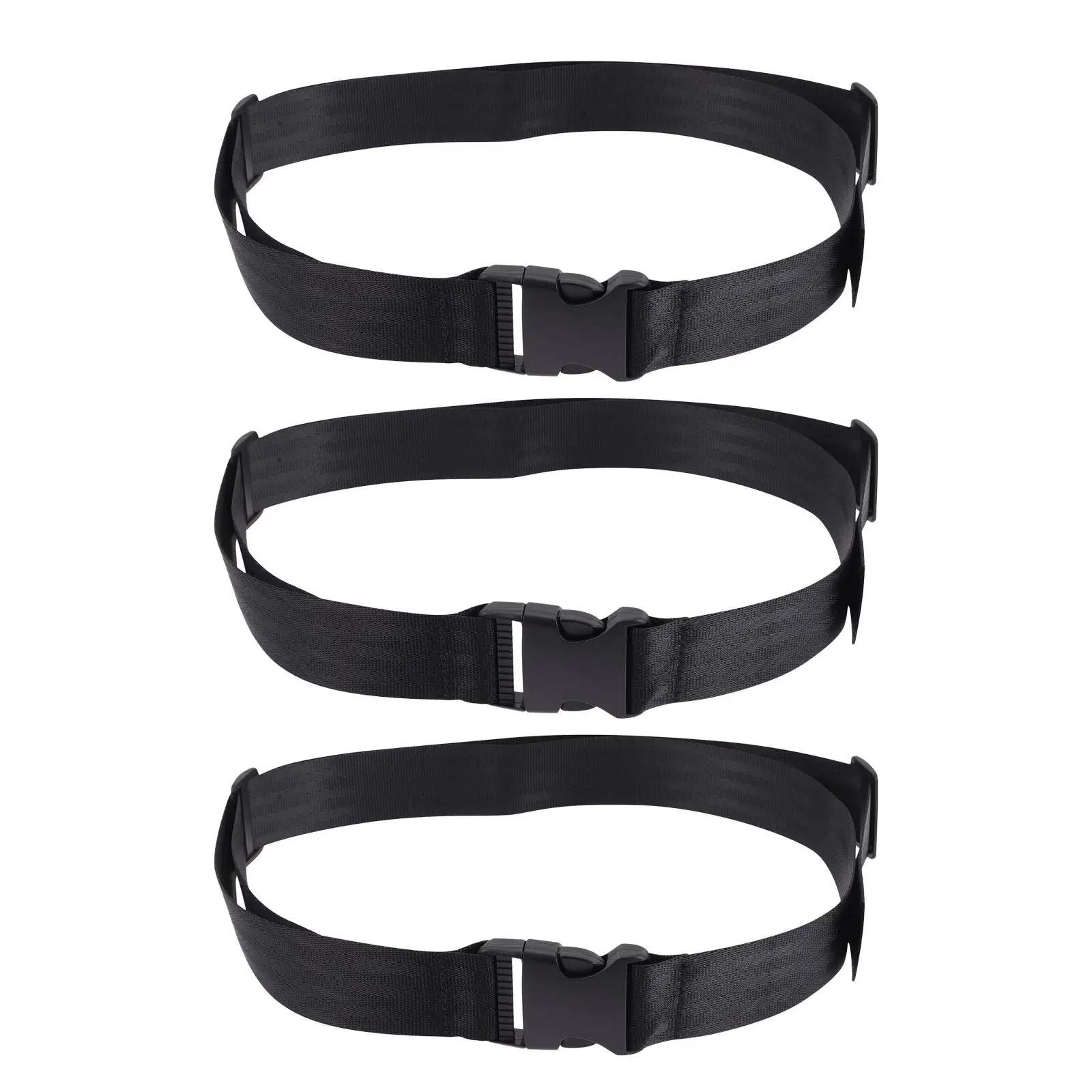 

3Pcs Safety Harness Belt 38mm Adjustable for High Chair Baby Travel Essentials Portable Lightweight Compact Size Suitable Home