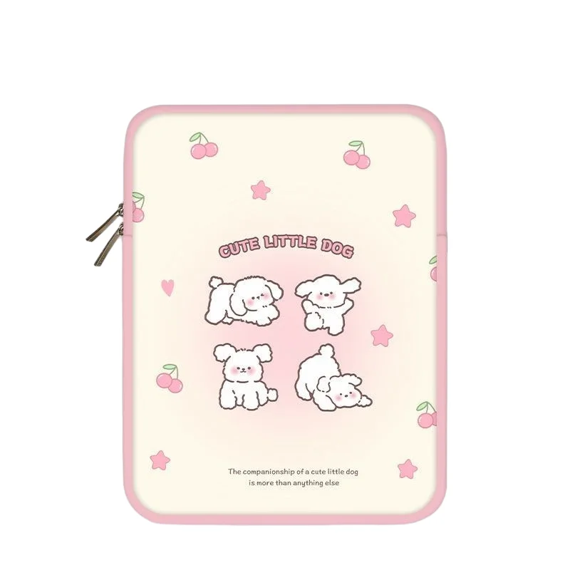 

Cartoon Cute Puppy Kitten Laptop Bag Cover for Macbook Air Pro13/13.6/14/15/ Inch IPad11 Notebook Kawaii Laptop Bag Holiday Gift