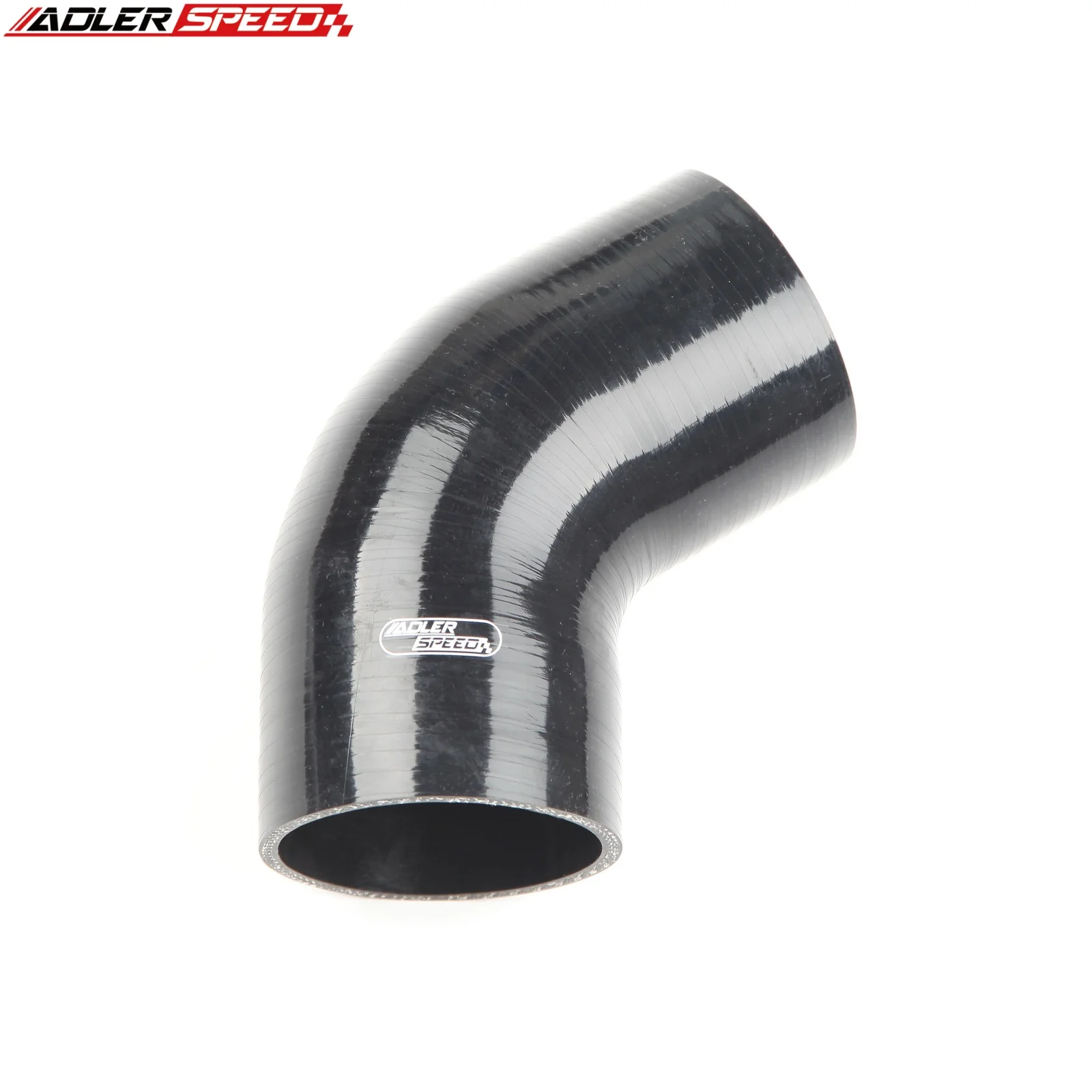 60-Grad-Silikon-Winkelschlauch 38 45 51 57 63 70 76 83 89 mm Gummi-Verbindungsrohr für Ladeluftkühler-Kaltluftansaugschlauch