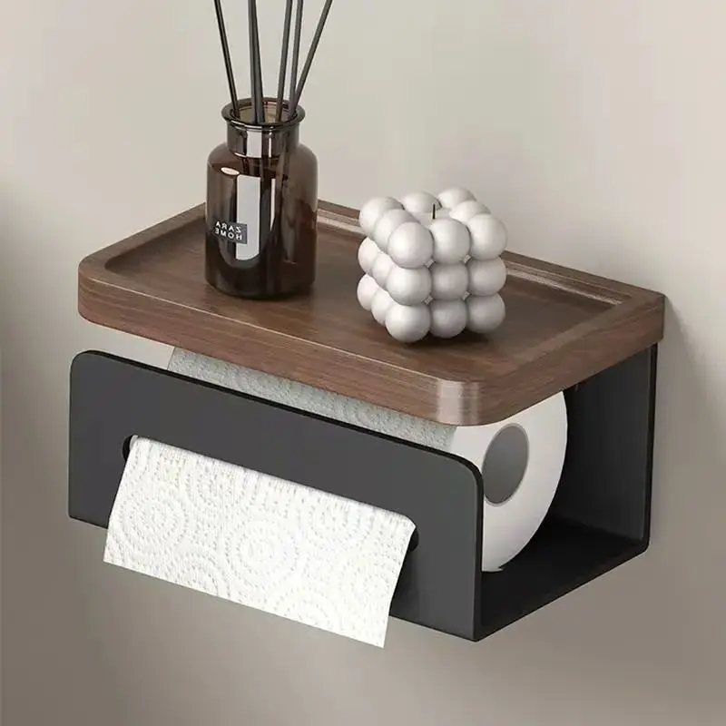 toilet-bathroom-tissue-rack-without-punching-toilet-tissue-box-walnut-roll-paper-rack-toilet-solid-wood-storage-rack