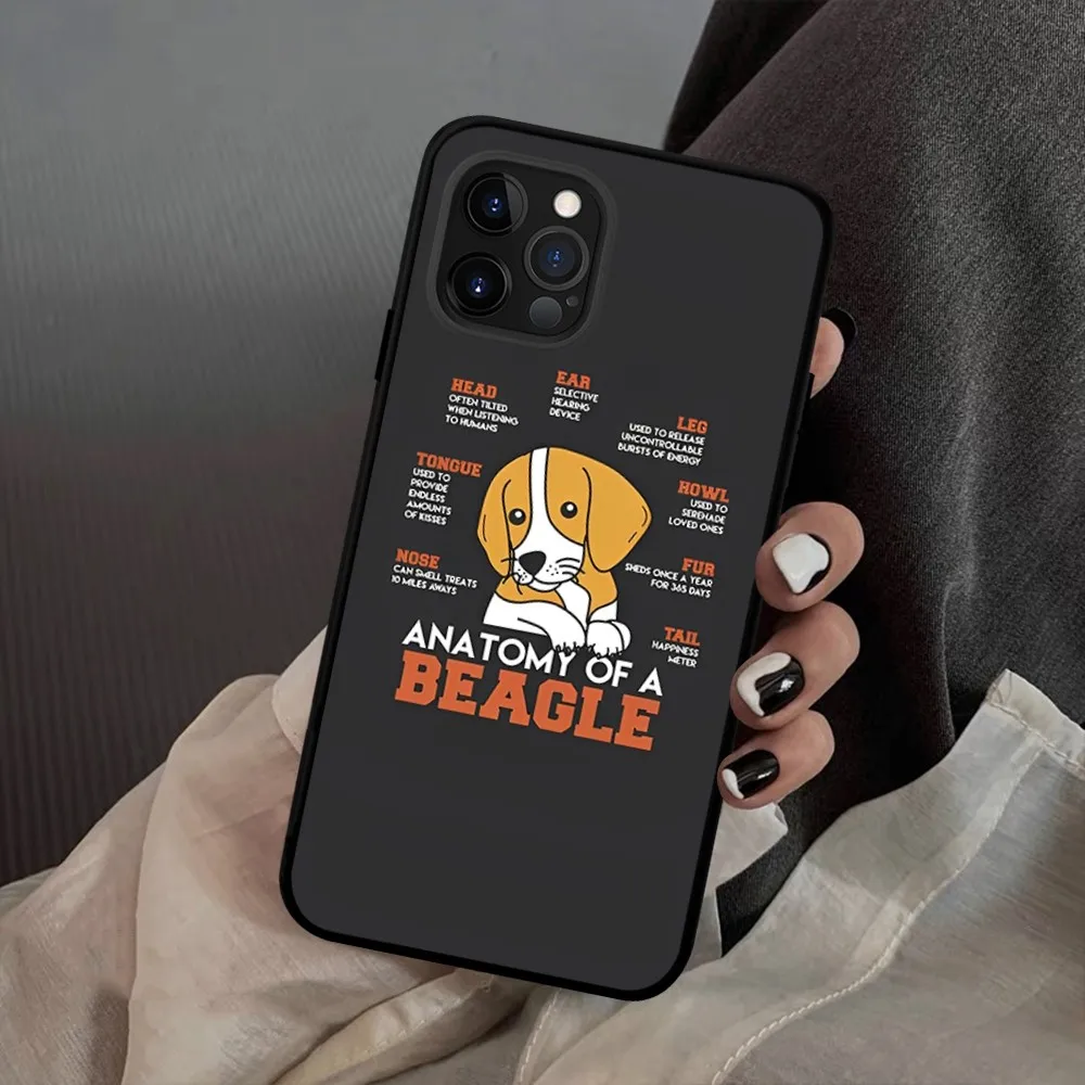 love my Beagle Dogs Phone Case Silicone Soft For iphone 15 14 13 12 11 Pro Mini XS MAX 8 7 6 Plus X 2020 XR Shell