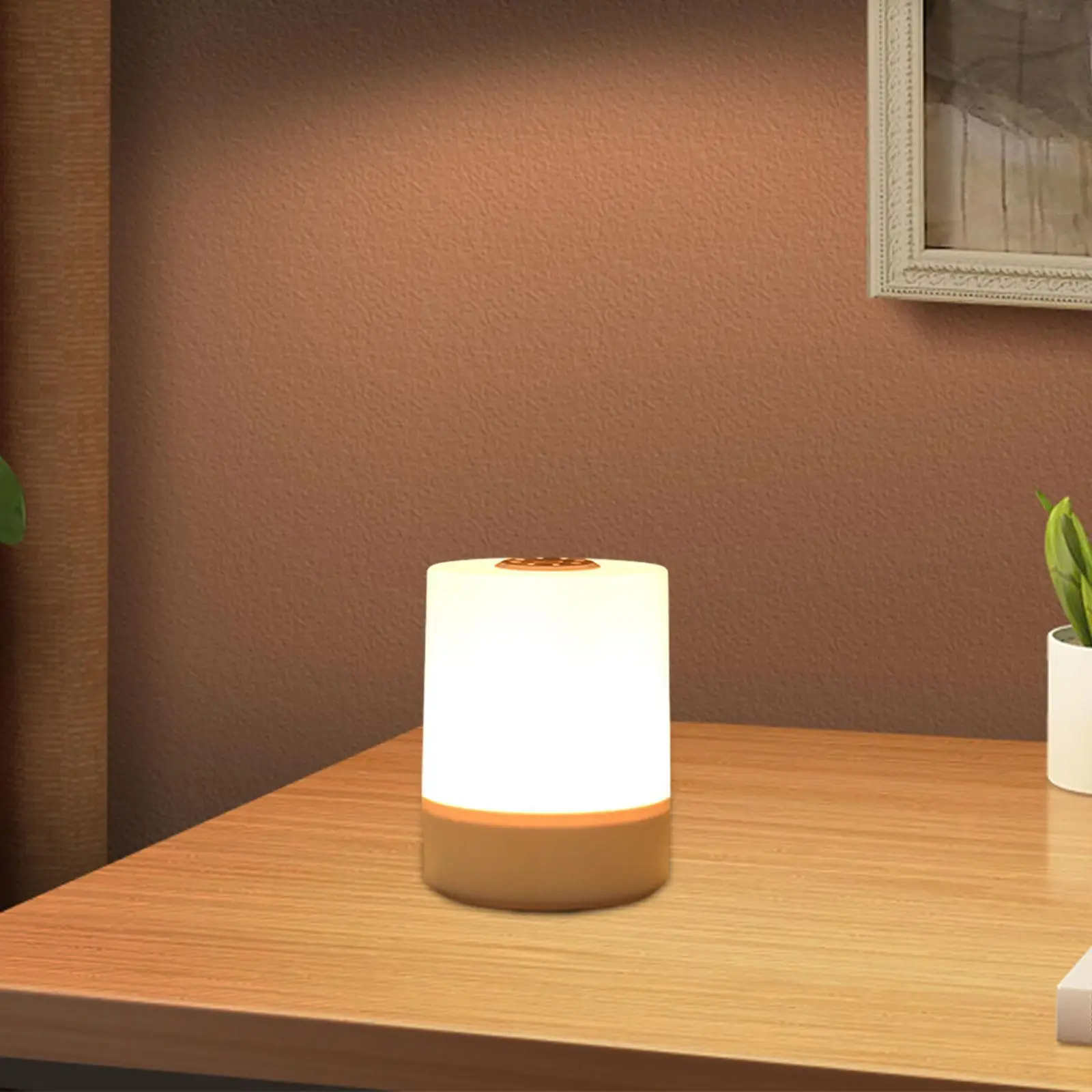 

LED Night Light Housewarming Gift Easy Carrying Eye Caring Bedside Light for