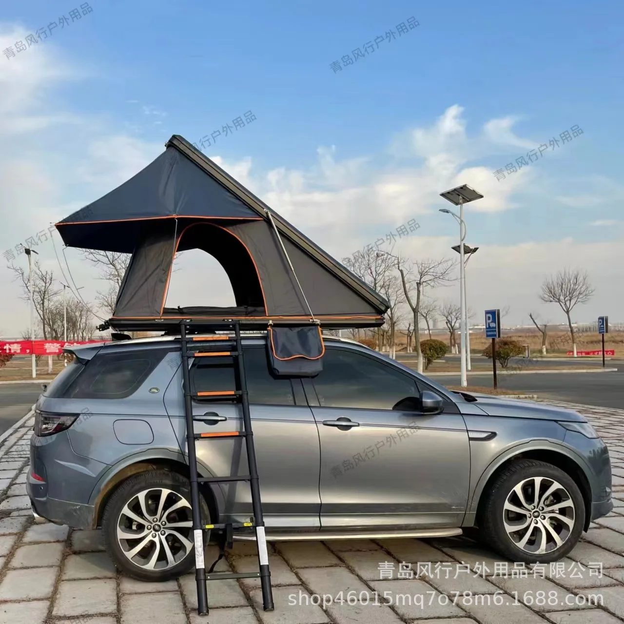 

Алюминиевая треугольная автомобильная палатка на крышу, наружная дорожная палатка, источник для путешествий, место завода