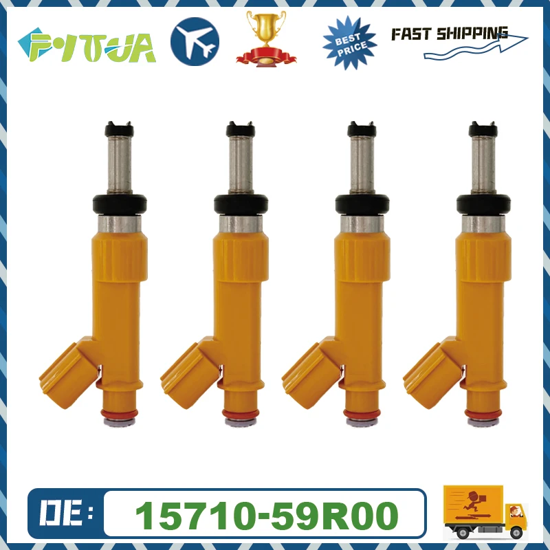 

4 шт., высокопроизводительная топливная форсунка 15710-59R00 для suzuki new ertiga, оригинал 15710-59R00-000