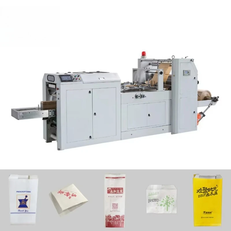 FL-400V High Speed Automatic Bottom Paper Bag Making Machine, Industrial Paper Bag Manufacturing Equipment