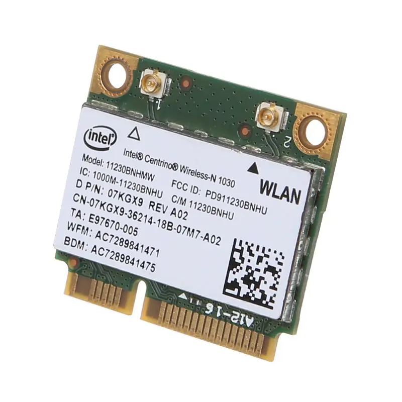 Bluetooth-compatible Wifi Wireless Mini PCI-E Card for Dell N4110 N7110 N5110 Dropship