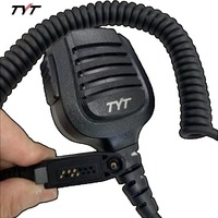 TYT Waterproof Shoulder Speaker PTT Mic Microphone for MD-2017 MD-398 RT82 RT87 RT83 V-2017 DMR Radio Walkie Talkie Accessories