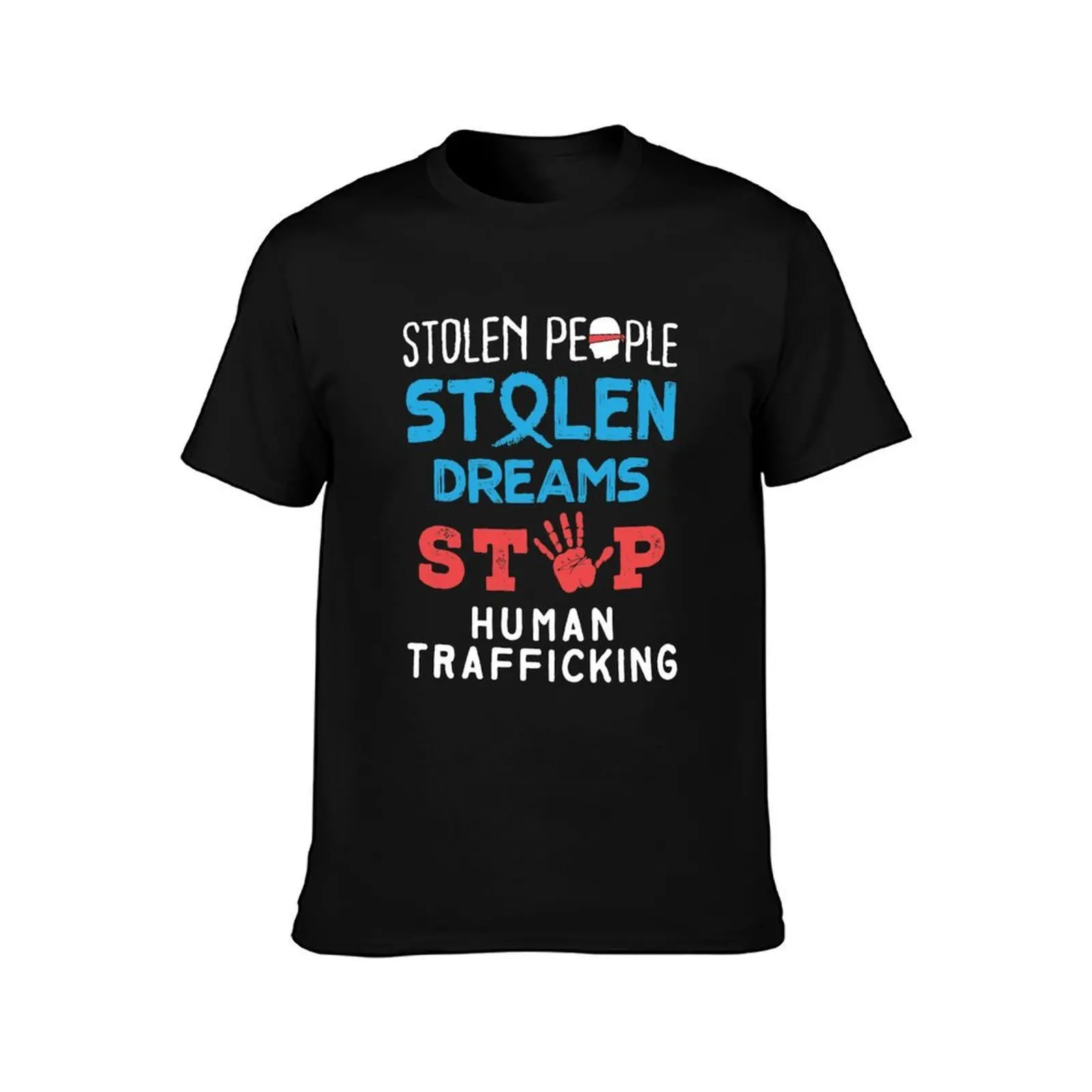 Stolen People Stolen Dreams Stop Human Trafficking T-Shirt Water Resistant Casual T-Shirt