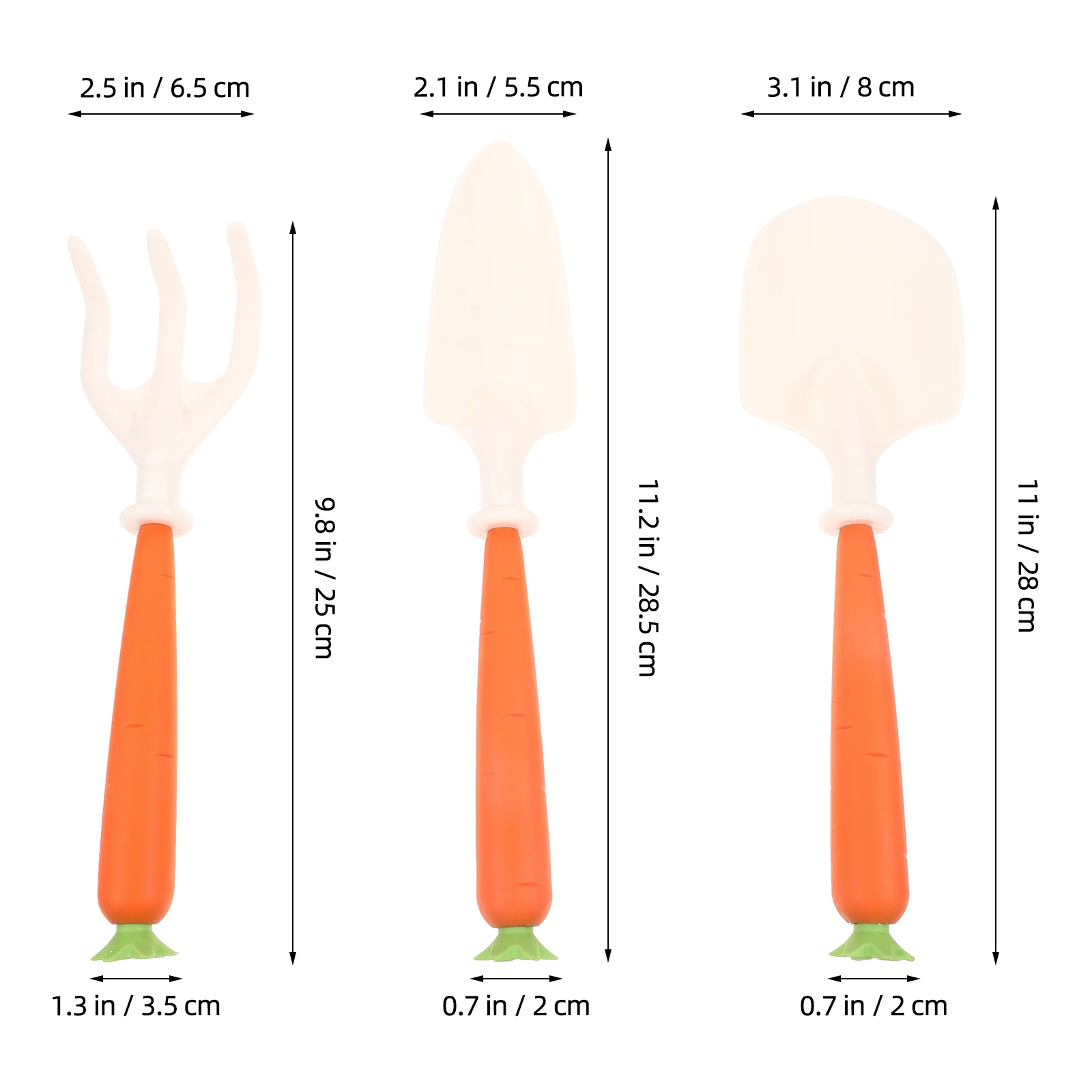 1 ensemble 1 ensemble truelle à main jardinage petite pelle de jardinage ensemble d'outils Abs Pp pelle râteau pour creuser plantation outils de pelouse