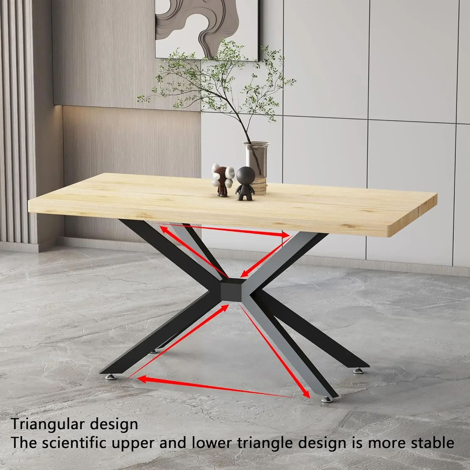 Modern Table Base Black 29