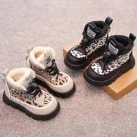 Warm Girl Boots Plush Anti Slip Winter Boot Casual Versatile Snow Boots Trendy Classic Girl Shoe Thick Soled Comfort Cotton Boot